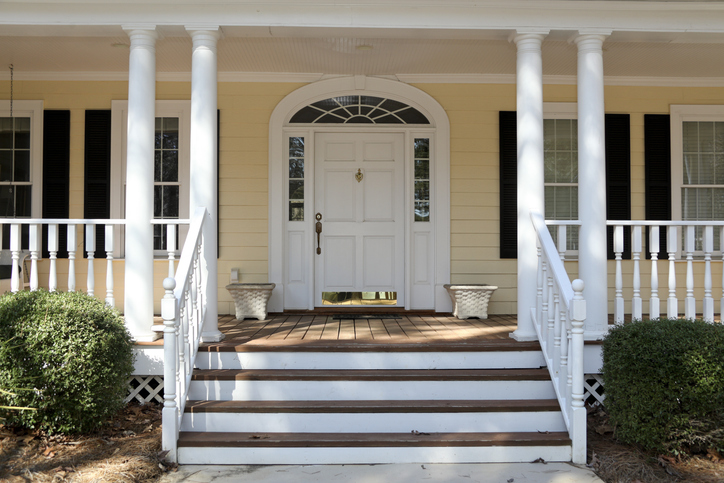 Porch Columns Built for Louisiana
